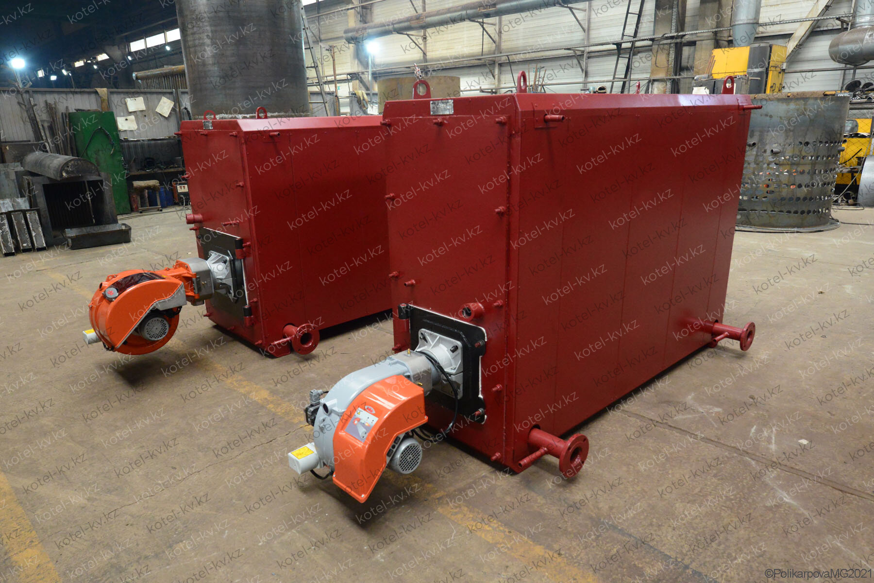 Промышленный газовые водогрейне котлы