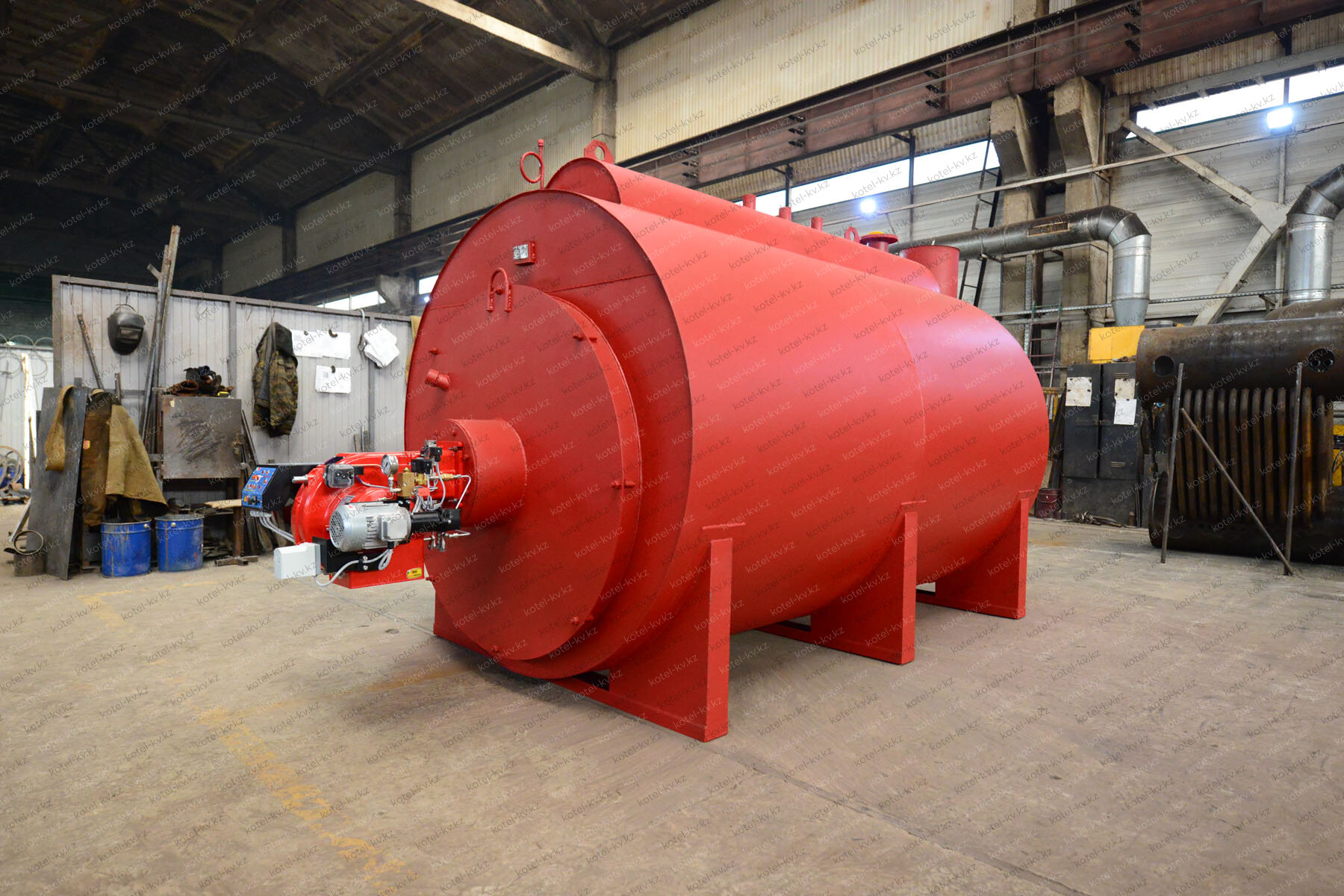 Газовые паровые котлы