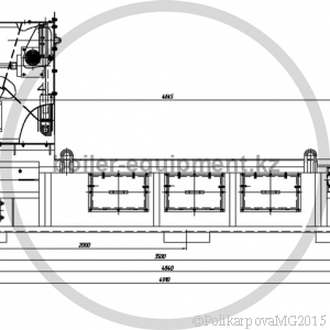 Чертеж топки ТЛП 1,4x3,5