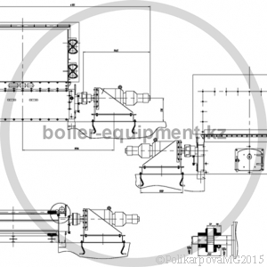 Чертеж топки ТЛП 1,87x4,25. Вид 2