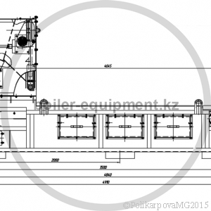 Чертеж топки ТЛП 1,87x3,5