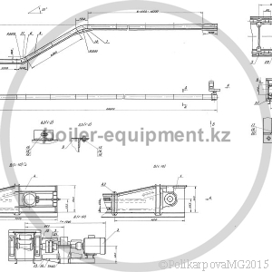Чертеж транспортера 00.8306.001 СБ