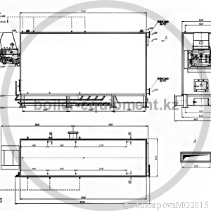 Чертеж механического котла 3 МВт с ЗП РПК