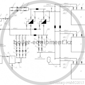 Чертеж модульной котельной 3 МВт тепловая схема